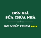 Đơn giá xây dựng nhà trọn gói mới nhất năm 2022