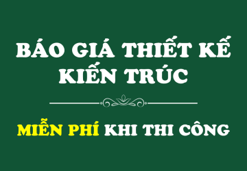Bảng báo giá thiết kế nhà phố, nhà biệt thự tại HCM năm 2022